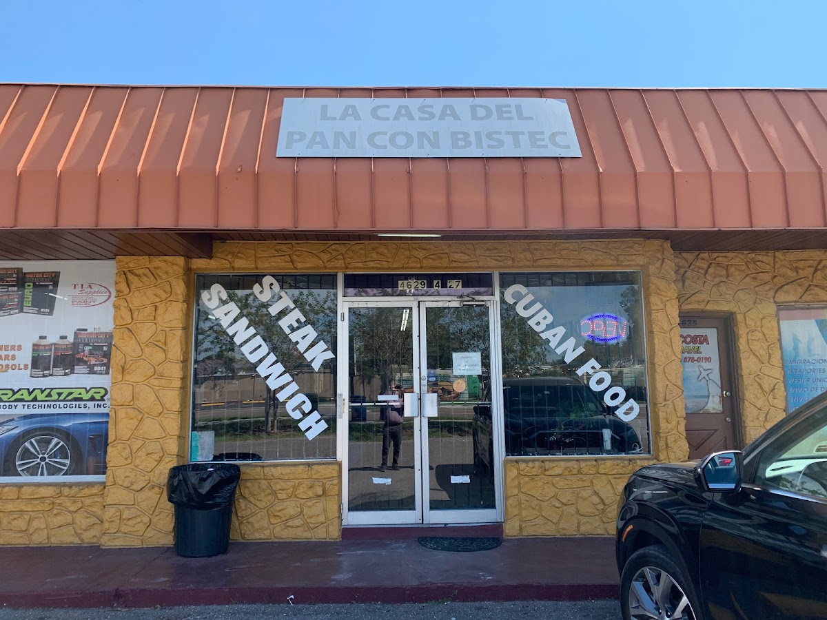 La Casa Del Pan Con Bistec